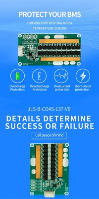 3.2V 16S 20A Lifepo4 18650 BMS 48V PCM Pcba Board For Electric Bike / Tools / Scooters