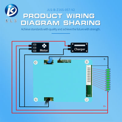 Sodium Battery BMS Board 16s 30a 64v 8S For Electric Bicycles And E-Scooters With NTC