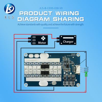 KLS Solar Street Light Factory's Balance Bms: 3s 12v Common Port Lifepo4 Battery Management System