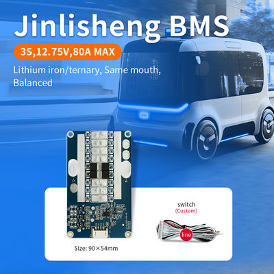 KLS Solar Street Light Factory's Balance Bms: 3s 12v Common Port Lifepo4 Battery Management System