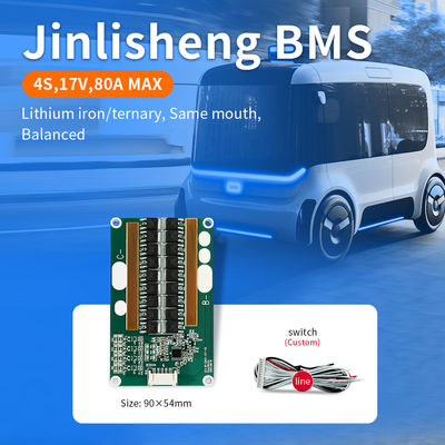 Lfp Bms For Ev Electric Scooter & E-Bike 4S 12V 10A-15A Lifepo4 Bms For Solar Storage