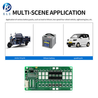 KLS Balance BMS: Ideal for 3S-5S LiFePO4 in Electric Motorcycles, with 10A-30A Capacities and Lithium Battery Temp Sensor