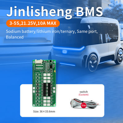 KLS Balance BMS: Ideal for 3S-5S LiFePO4 in Electric Motorcycles, with 10A-30A Capacities and Lithium Battery Temp Sensor