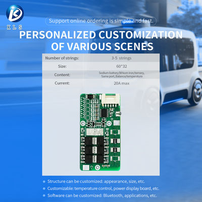 Battery Management System 5S Lifepo4 10A 15A 20A NTC BMS Battery Protection Board
