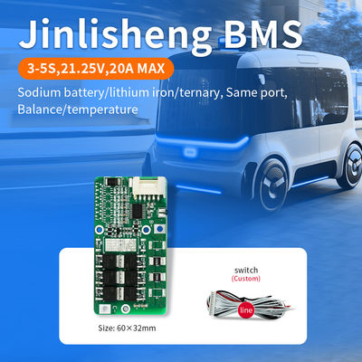 Battery Management System 5S Lifepo4 10A 15A 20A NTC BMS Battery Protection Board
