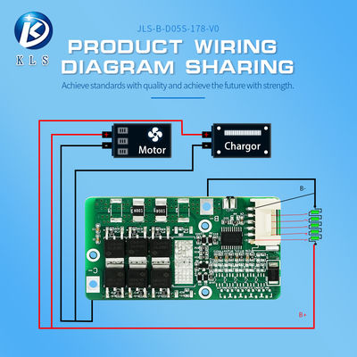Battery Management System 5S Lifepo4 10A 15A 20A NTC BMS Battery Protection Board