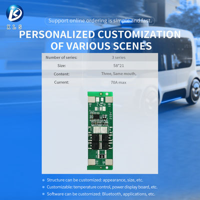 3S 5A 11.1V-12.6V Lithium Battery 18650 BMS Protection Board Li-ion Cell Charging Module