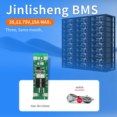3S 5A 11.1V-12.6V Lithium Battery 18650 BMS Protection Board Li-ion Cell Charging Module