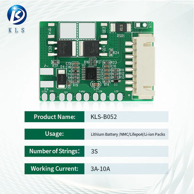 1.2mm Thick 3S 4S 3-10A BMS Board Battery Management System For Lifepo4