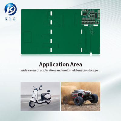12S 50.4V 15A Lithium Ion Battery Pack BMS With Balance And Temp Sensor