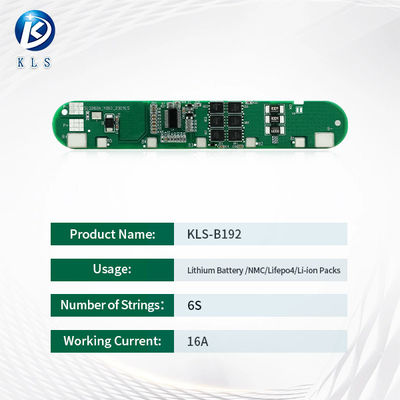 6S 16A Lithium Battery Management System Boards For Electric Tools Electric Sweepers