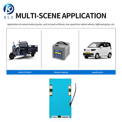 KLS hardware bms 6S 16S 17S 20S 24S 10A 20A 40A 50A 60A 80A Li-ion lifepo4 battery 16S 52A battery management system