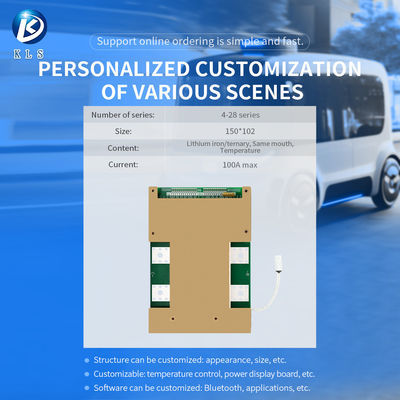 KLS Li-ion BMS for Car Start Battery & Lithium Battery: 4S - 24S, 20A - 100A